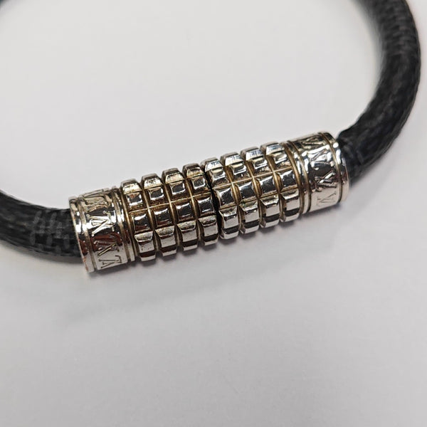 DIGIT Metal Black Bangle