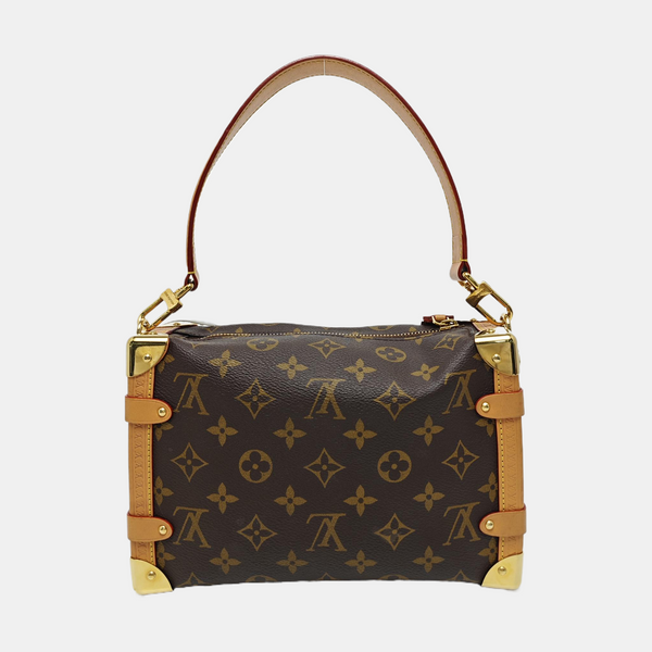 SIDE TRUNK MM Monogram Coated Canvas Brown