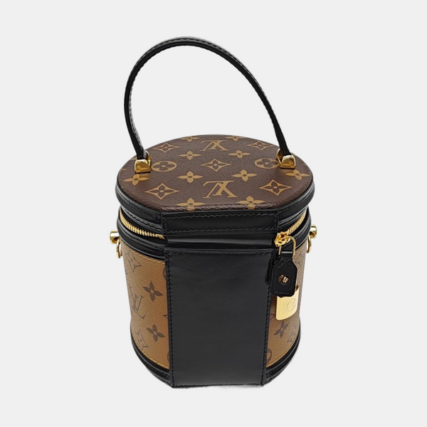 CANNES PM Monogram Coated Canvas Brown