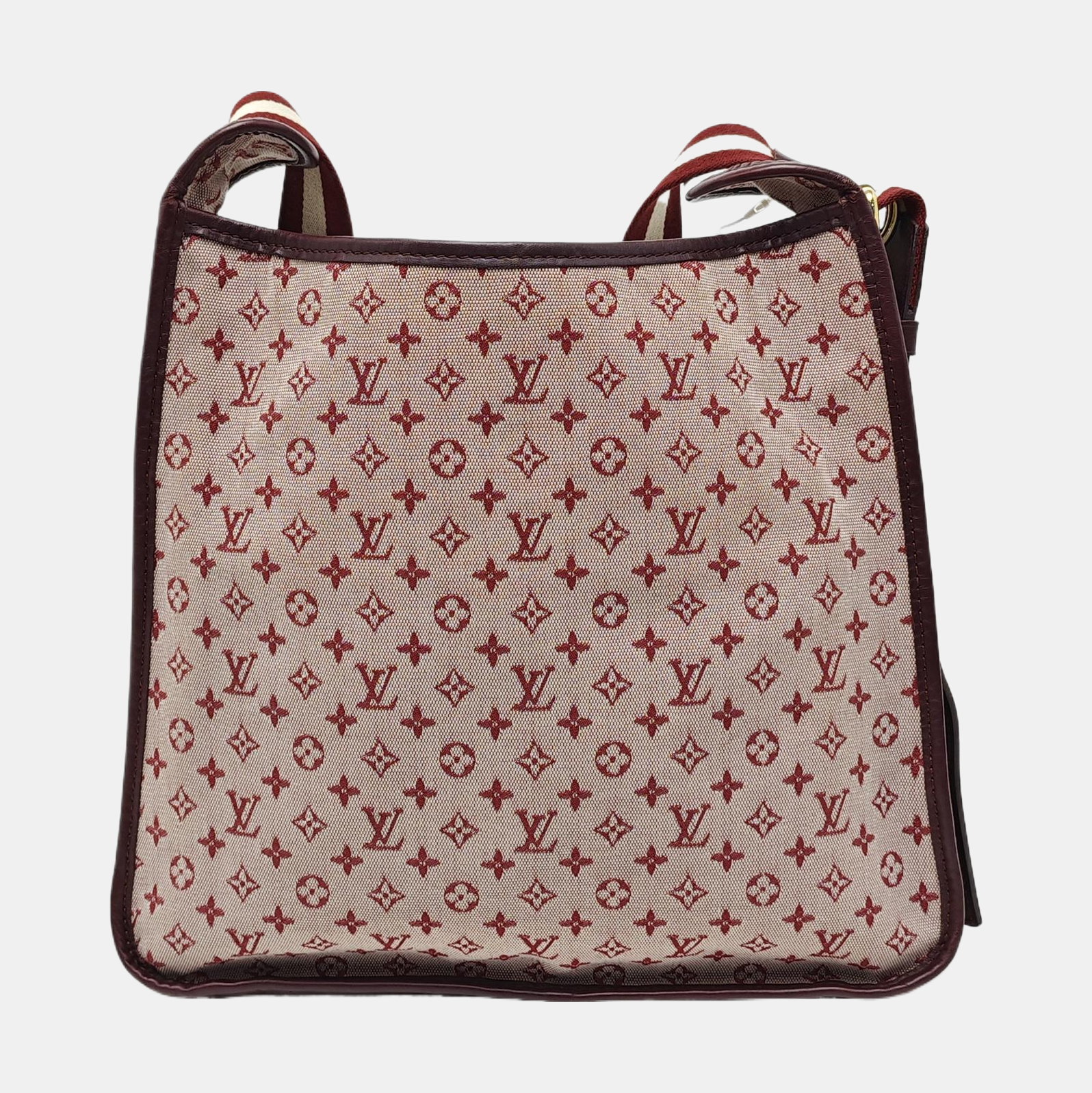 MARY KATE Monogram Canvas Red