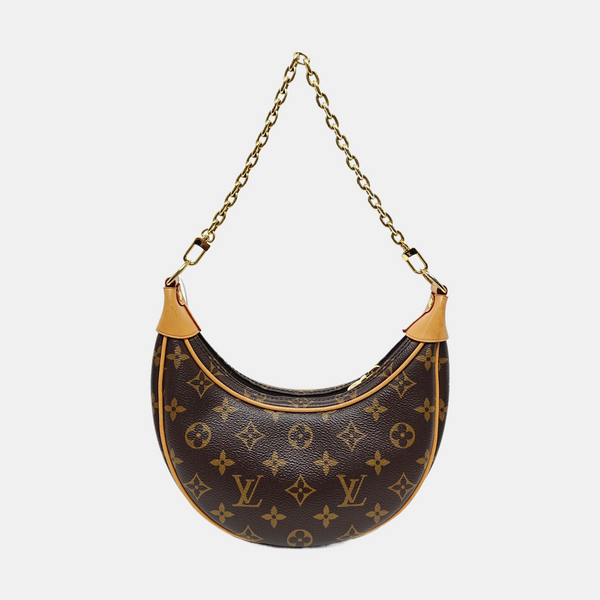 LOOP Monogram Coated Canvas Brown