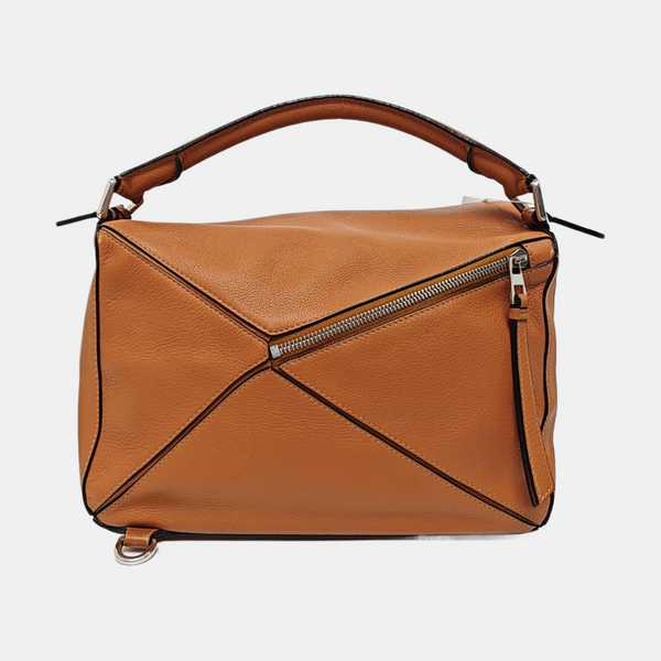 Puzzle Medium Calfskin Brown