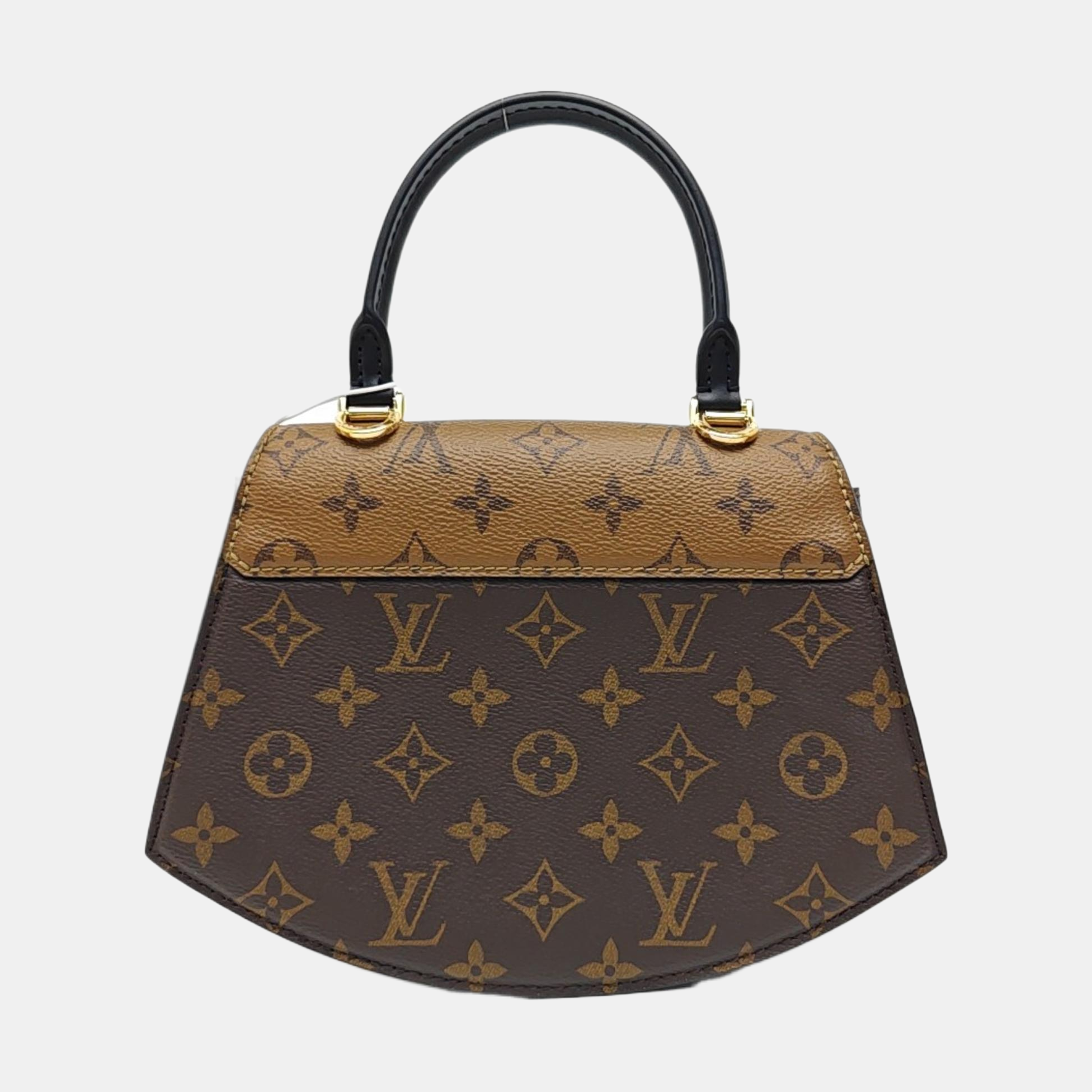Monogram Coated Canvas Shoulder Bag Super Mini Brown