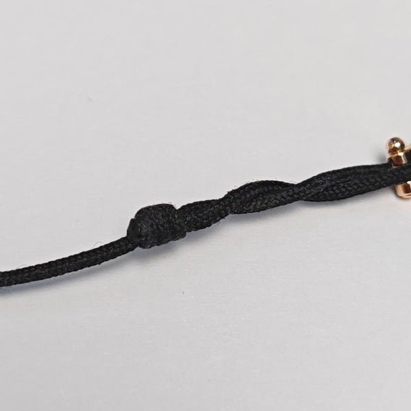Force 10 Fabric Black Bracelet