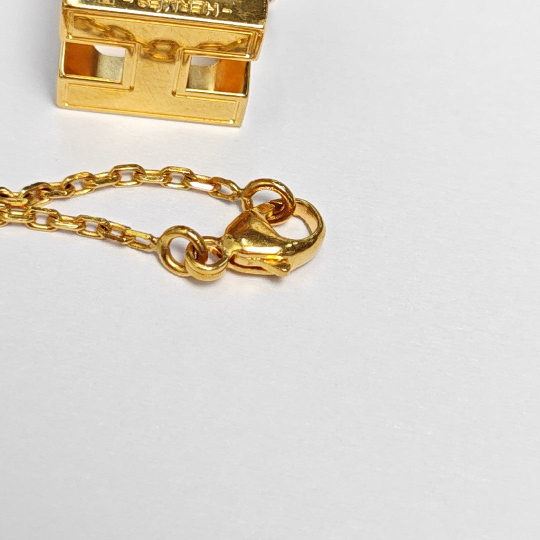 Cage D'h Metal Gold Necklace