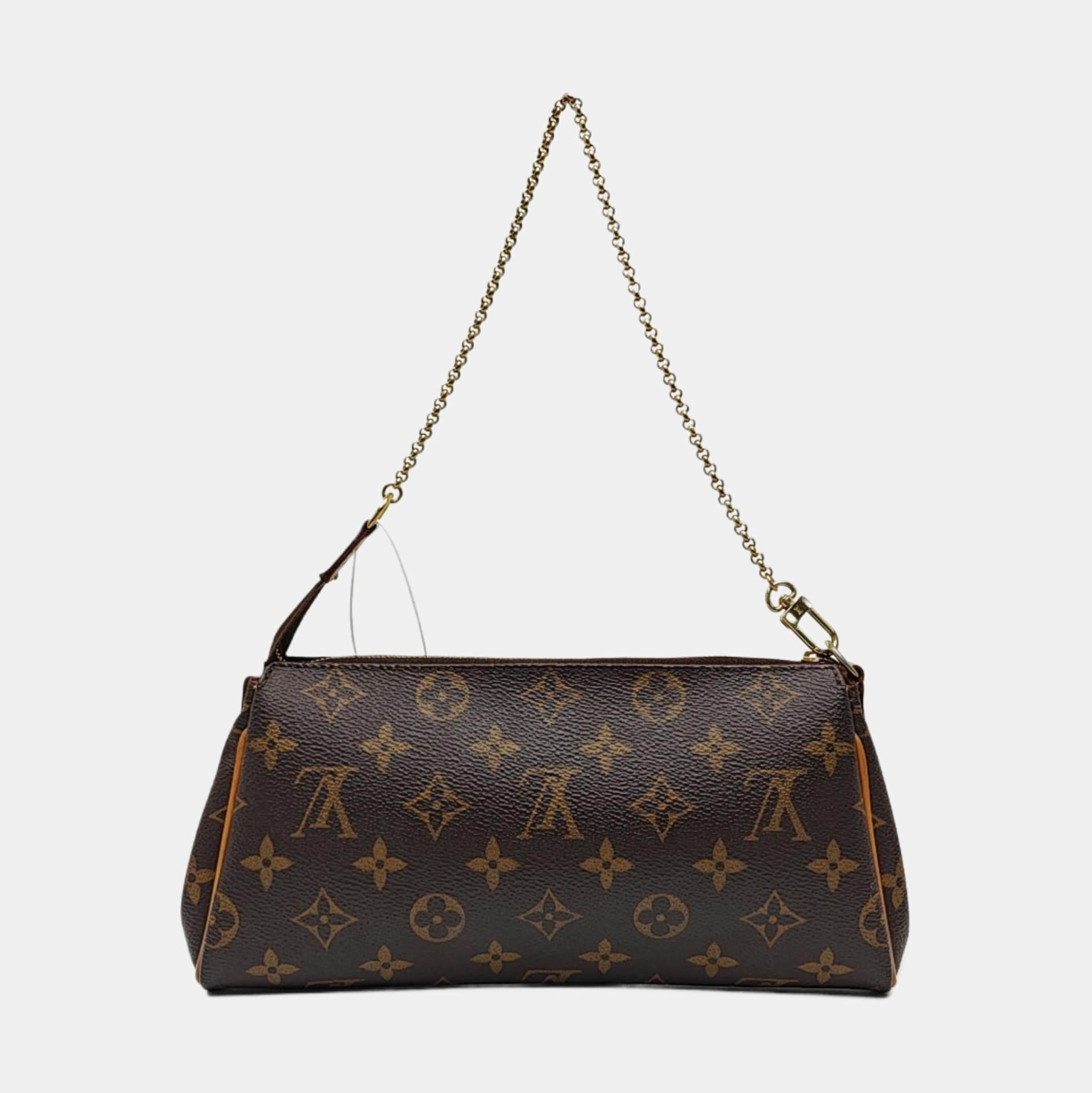 EVA Monogram Coated Canvas Brown