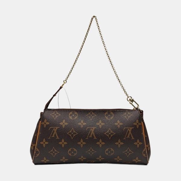 EVA Monogram Coated Canvas Brown