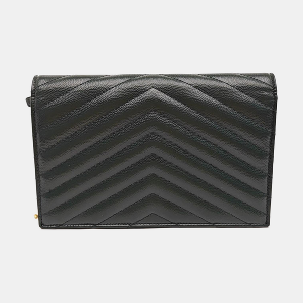 MONOGRAM WOC Chevron Calfskin Green
