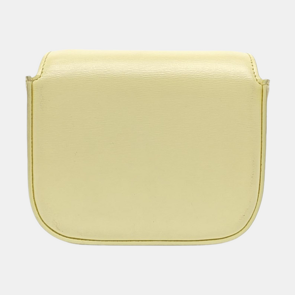 TRIOMPHE Mini Calfskin Yellow