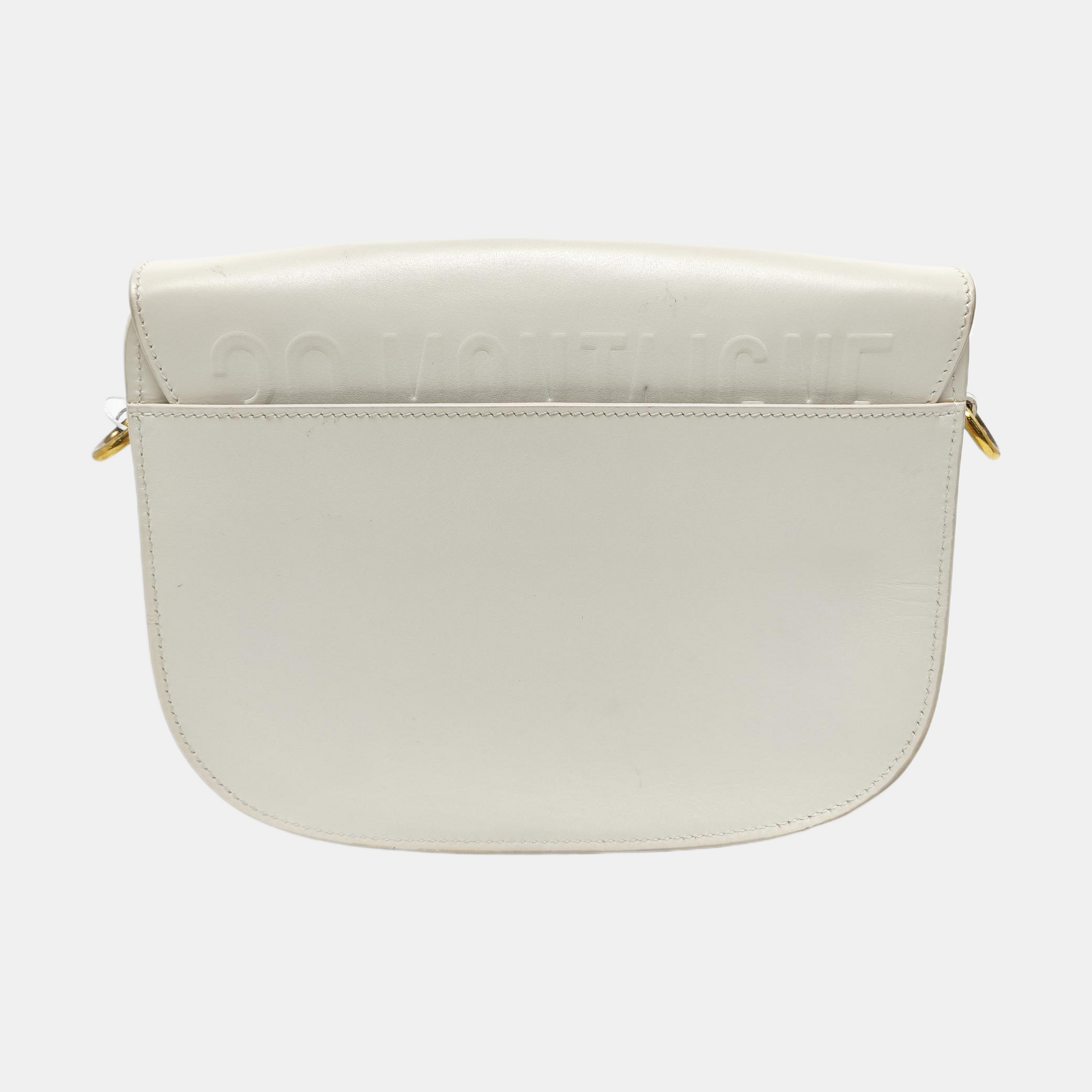 Bobby Medium Calfskin White