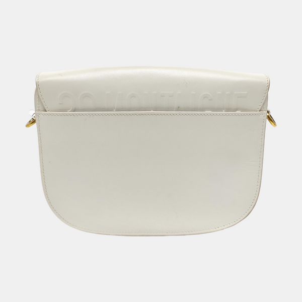 Bobby Medium Calfskin White