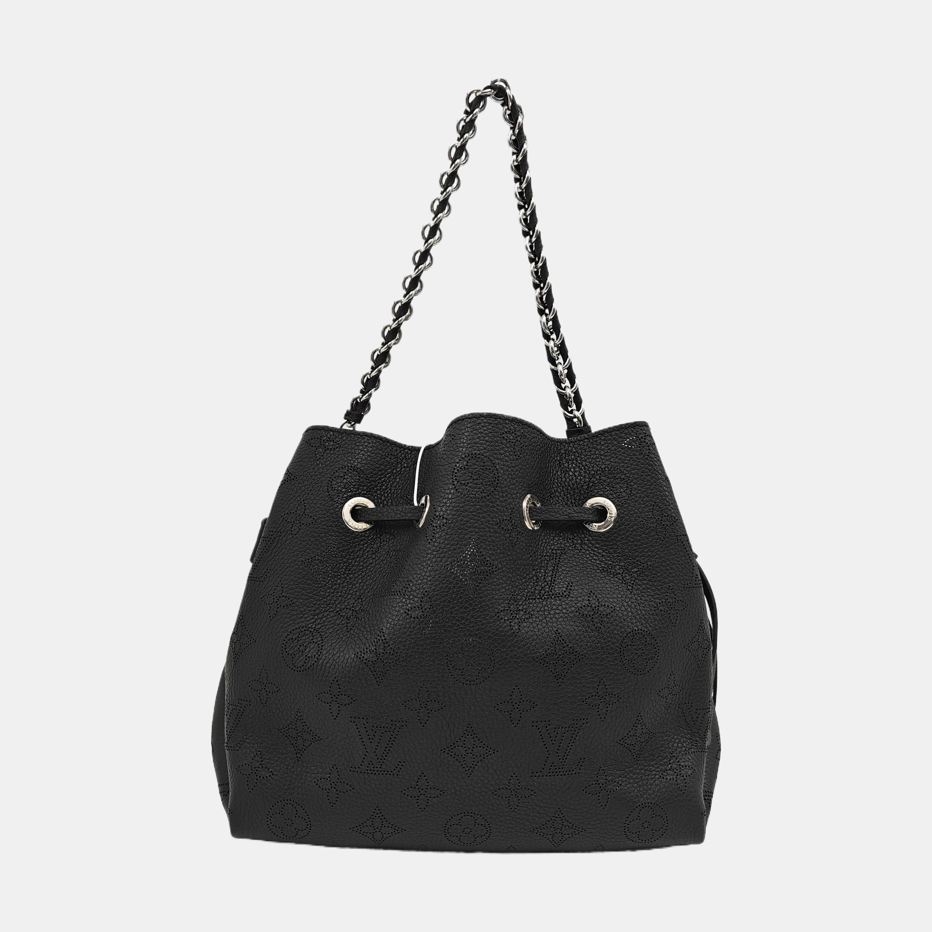BELLA Monogram Calfskin Black