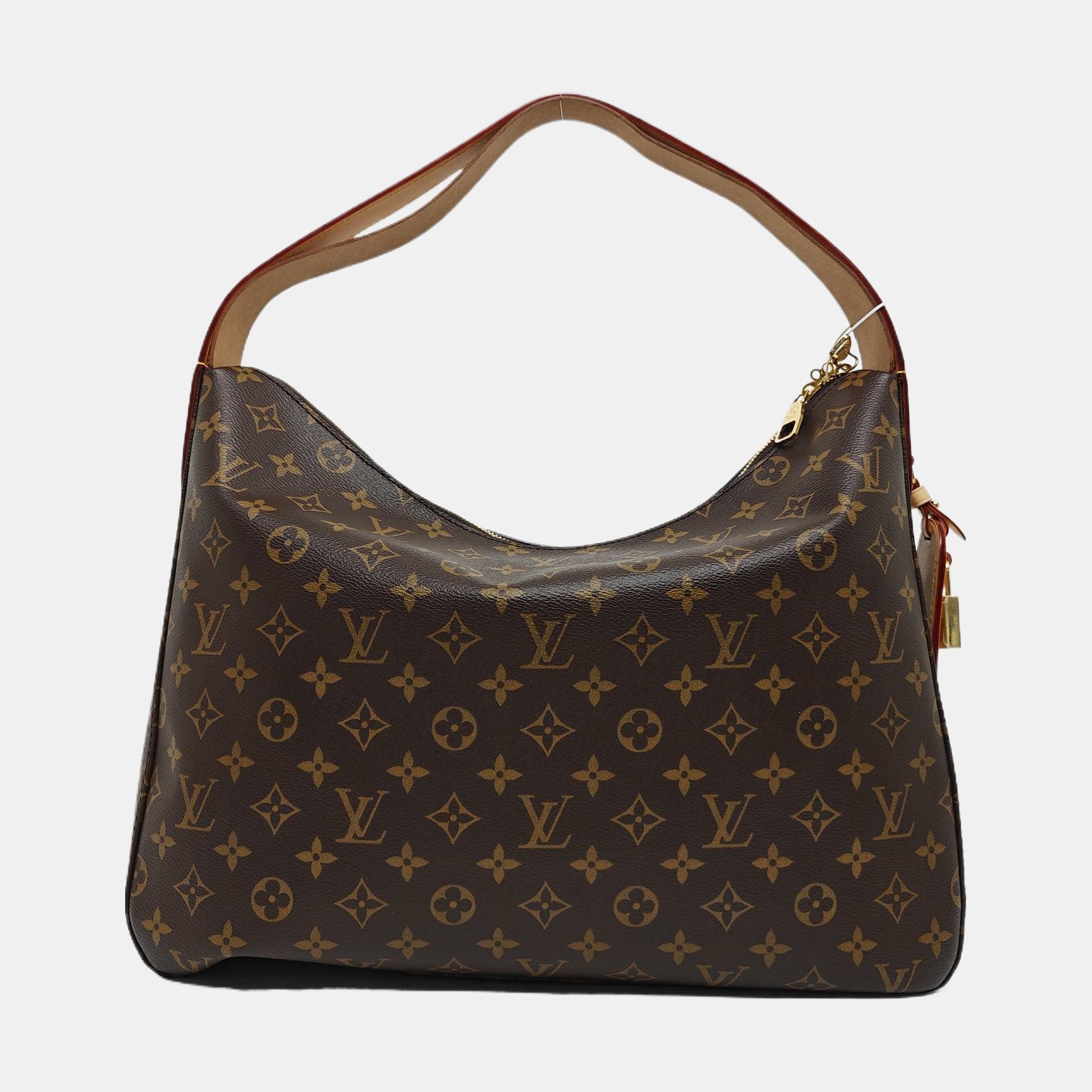 SLOUCHY MM Monogram Coated Canvas Brown