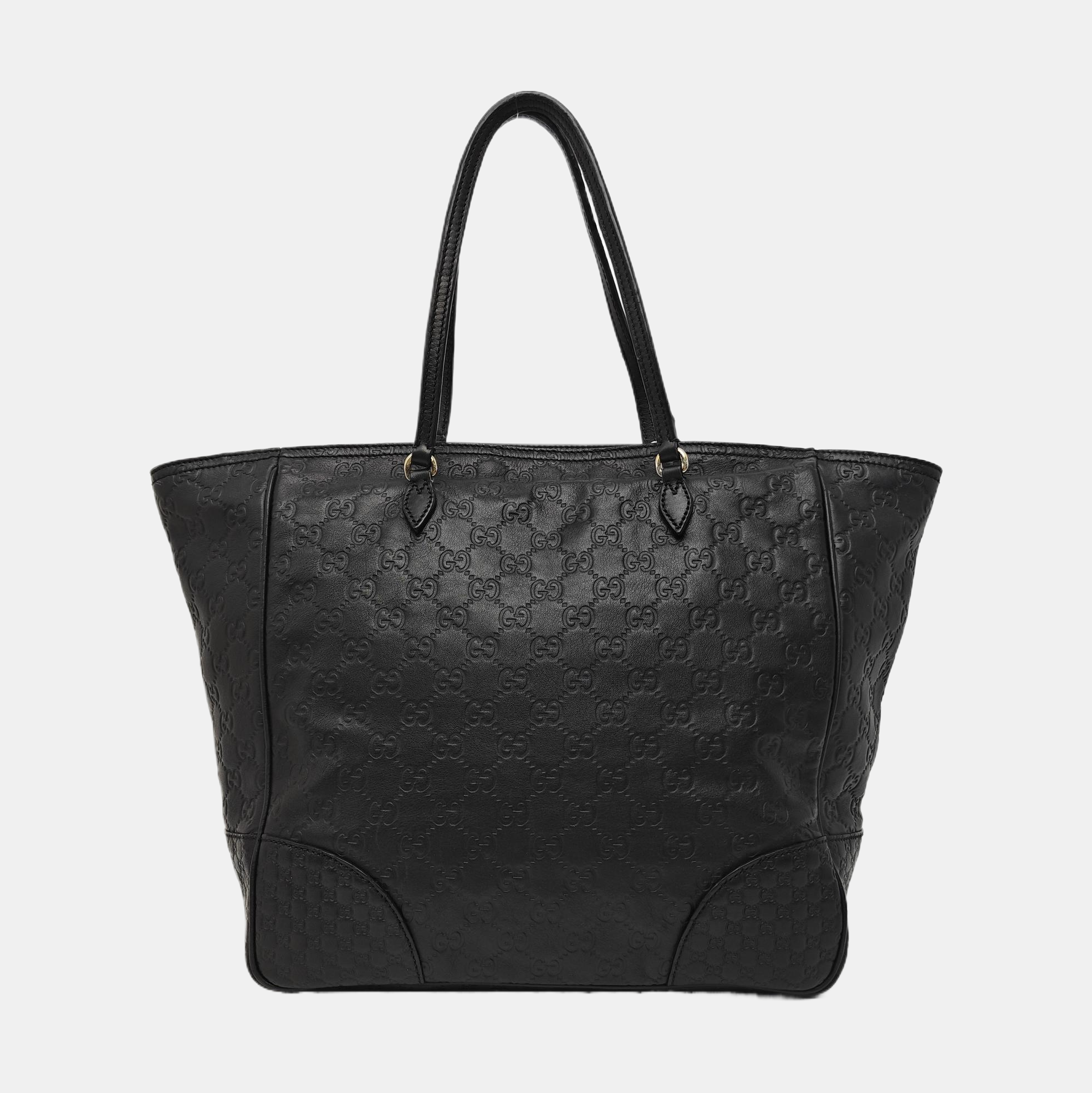 Microguccissima Monogram Calfskin Black