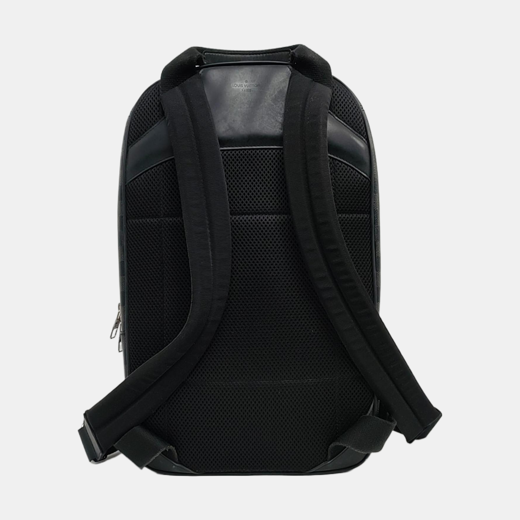 Damier Graphite Coated Canvas Backpack Black