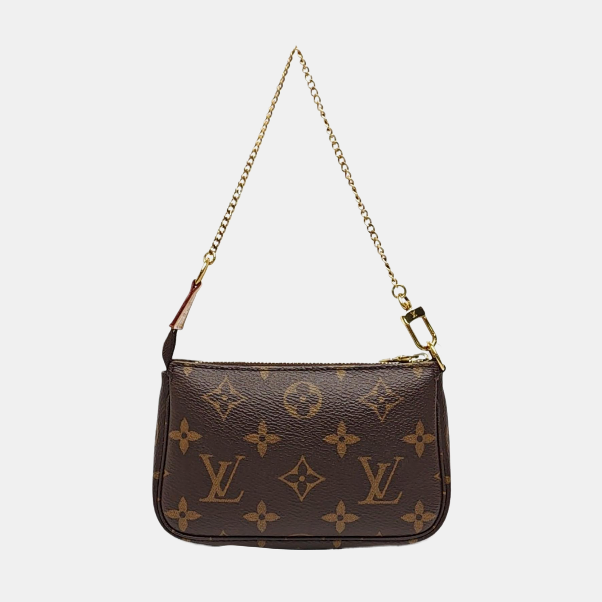 ACCESSOIRES Mini Monogram Coated Canvas Brown