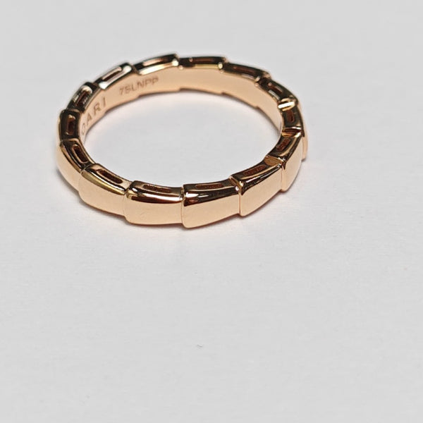 SERPENTI 18k Rose Gold Ring EU 55