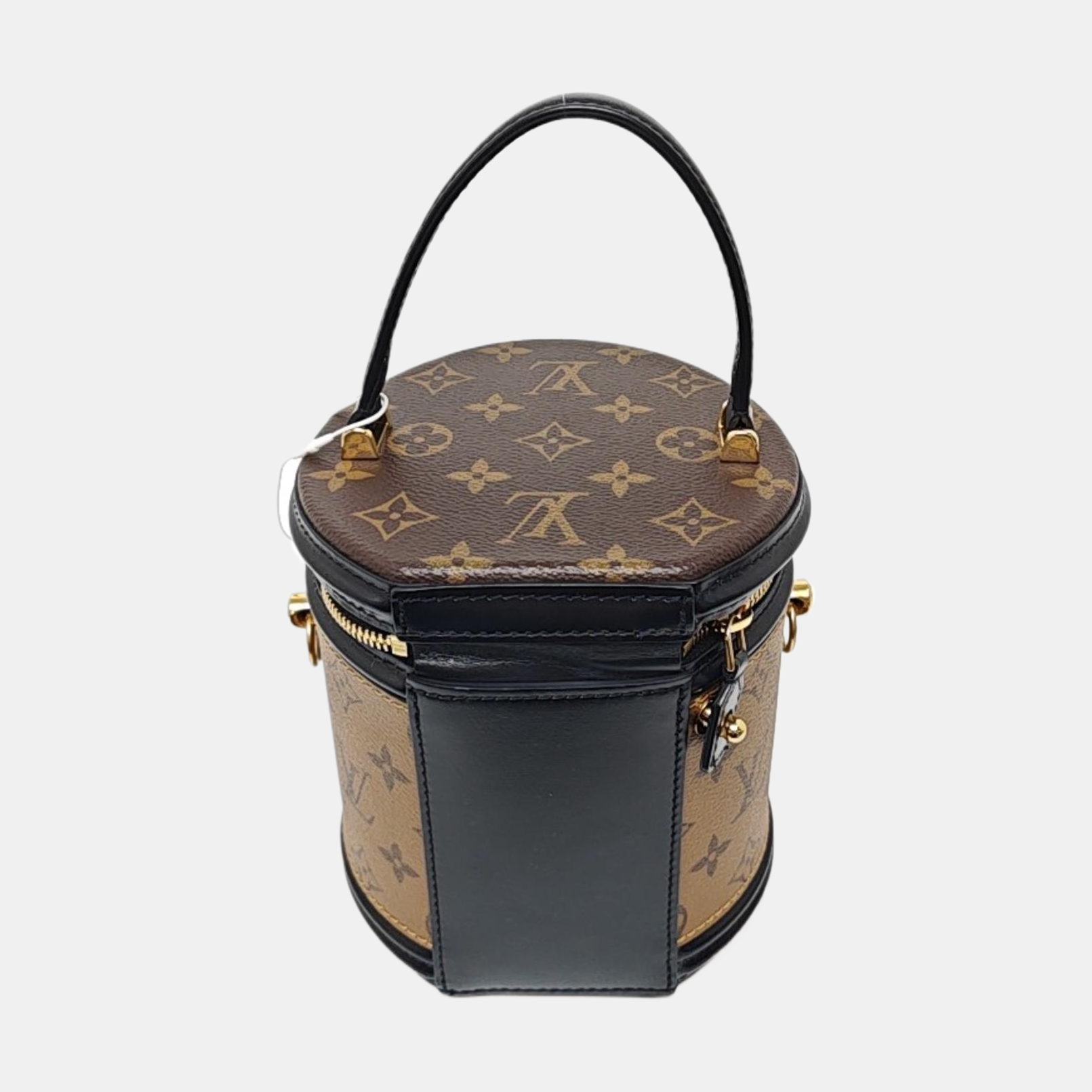 CANNES PM Monogram Coated Canvas Brown