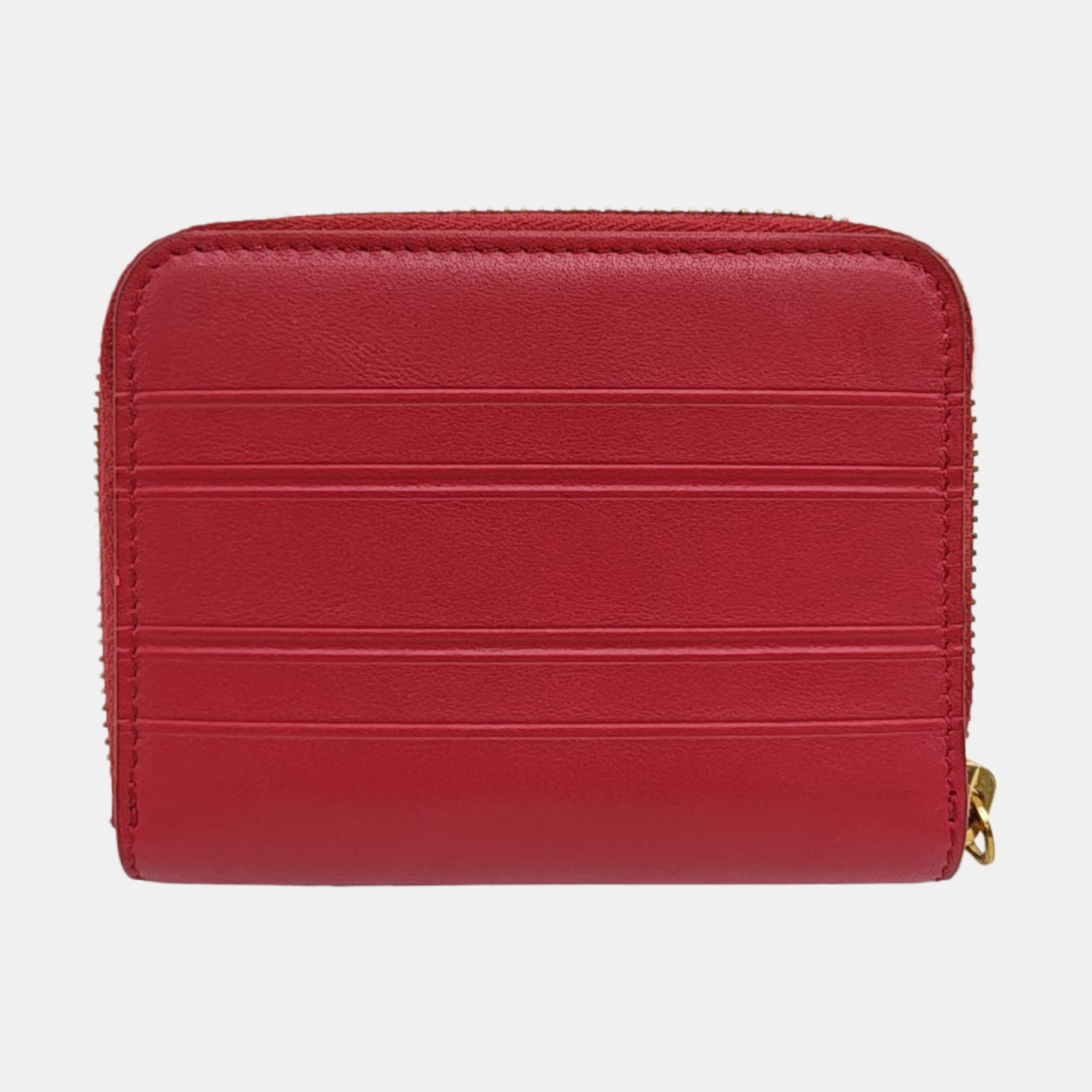 Calfskin Coin Purse Red