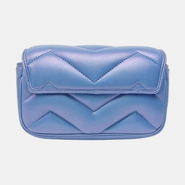 GG Marmont Super Mini Lambskin Blue