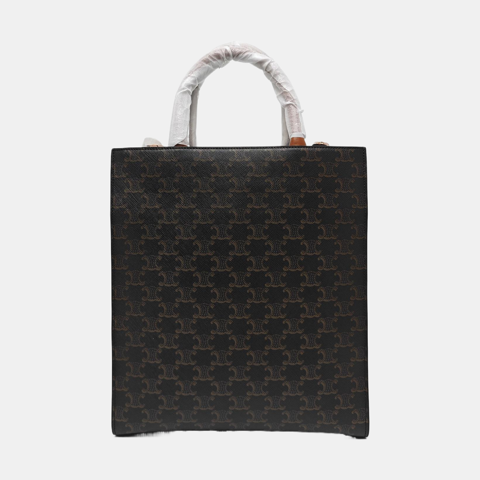 CABAS CELINE Small Coated Canvas Black