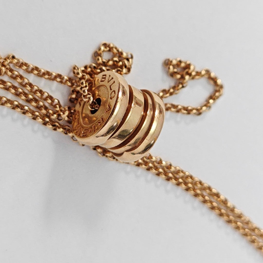 B.ZERO1 18k Rose Gold Necklace