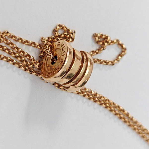 B.ZERO1 18k Rose Gold Necklace