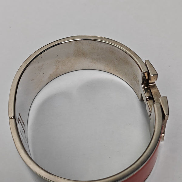 Clic Clac H Metal Orange Bangle