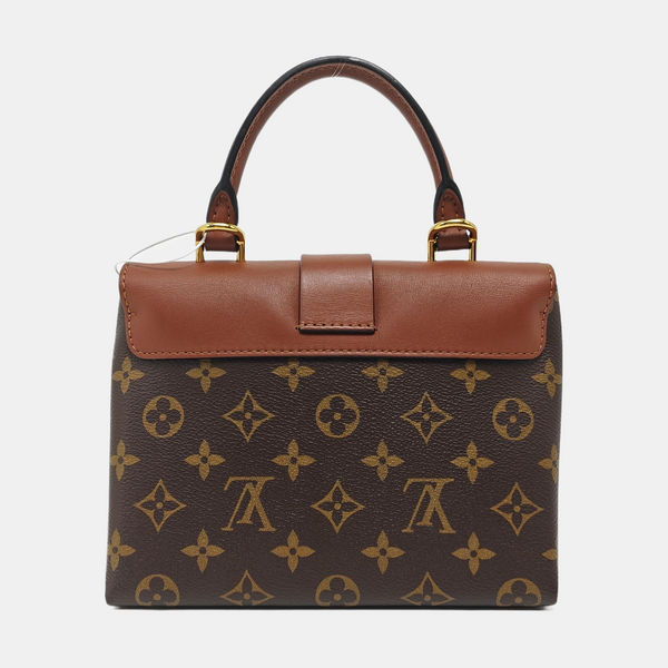 LOCKY BB Monogram Coated Canvas Brown
