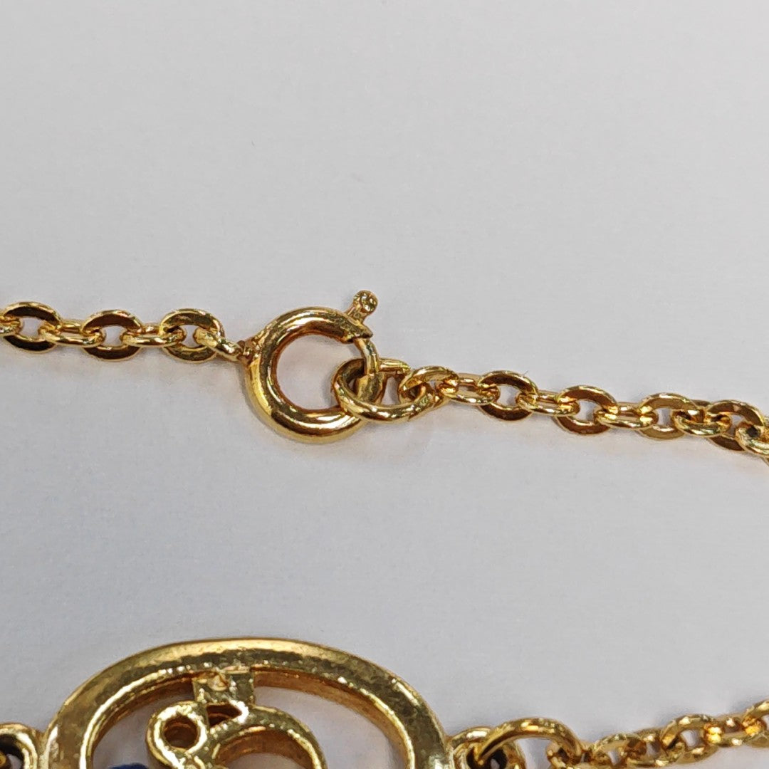 Dior Oblique Metal Gold Bracelet