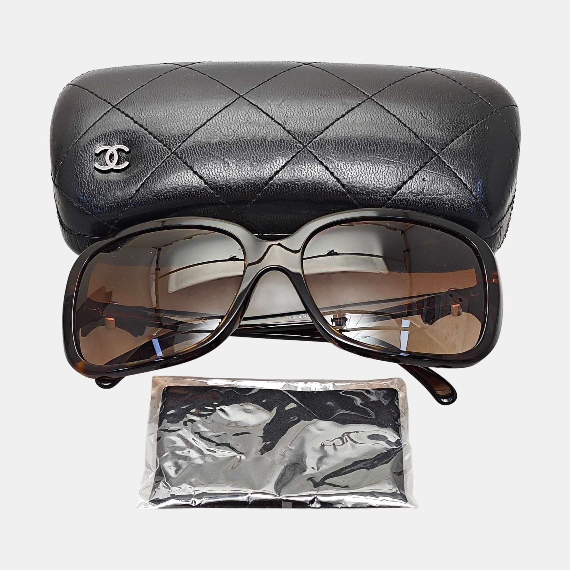 Synthetic Sunglasses Brown
