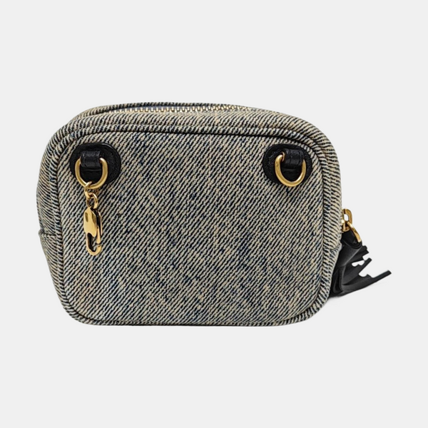 LOU Mini Chevron Canvas Blue