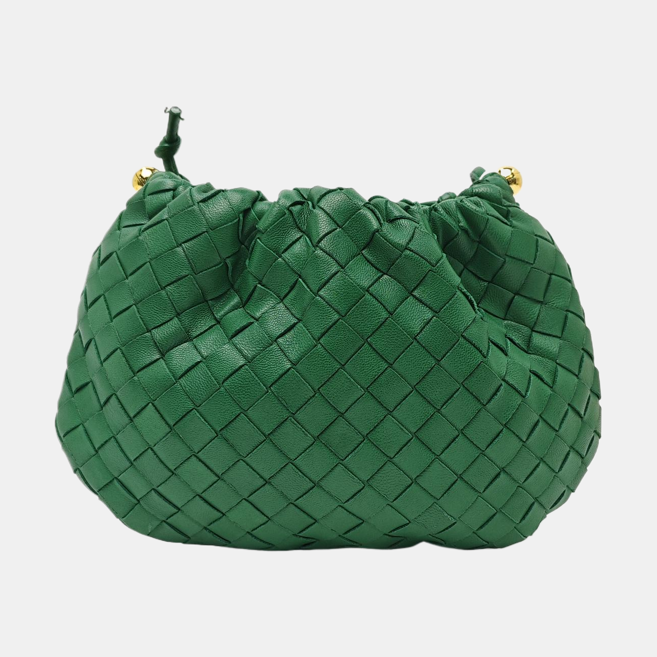 Lambskin Shoulder Bag Green