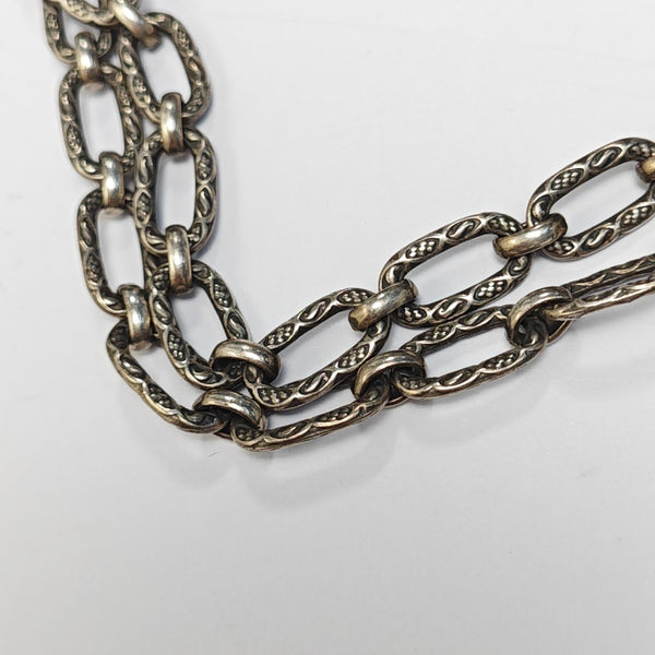 Interlocking G 925 Sterling Silver Necklace