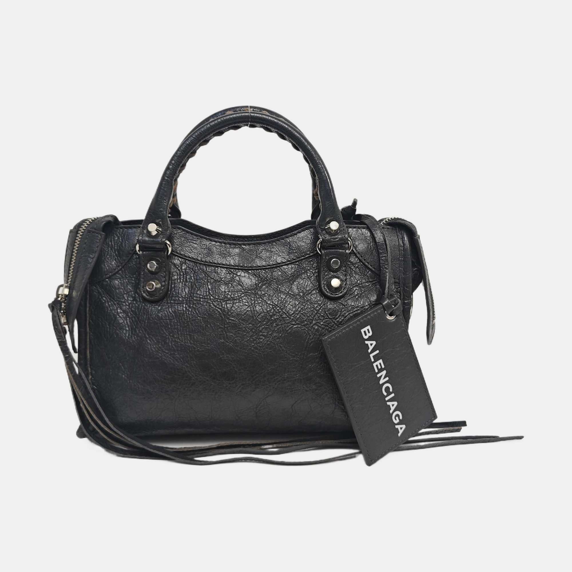 Classic City Mini Lambskin Gray