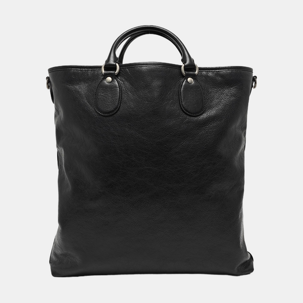 Calfskin Shoulder Bag Black