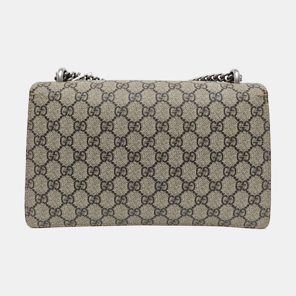 Dionysus Small Monogram Coated Canvas Black