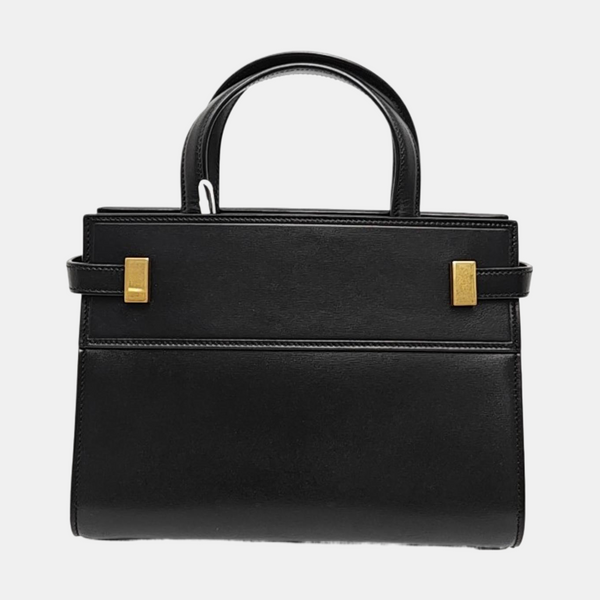 MANHATTAN Nano Calfskin Black