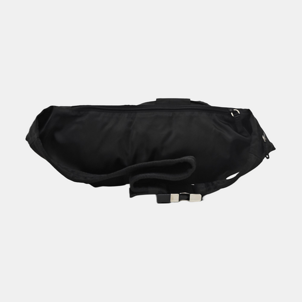Nylon Crossbody Bag Black