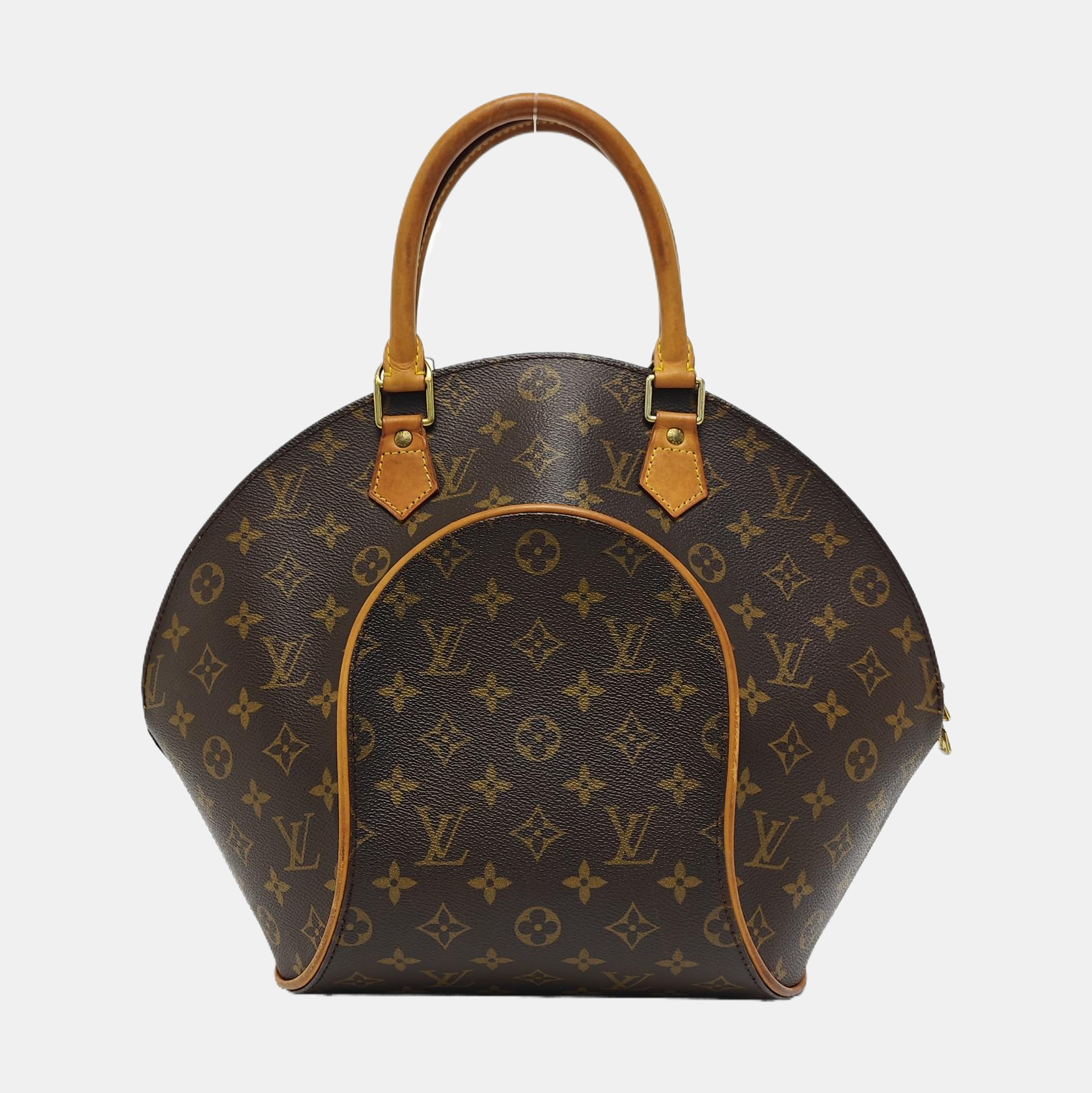 ELLIPSE Monogram Coated Canvas Brown