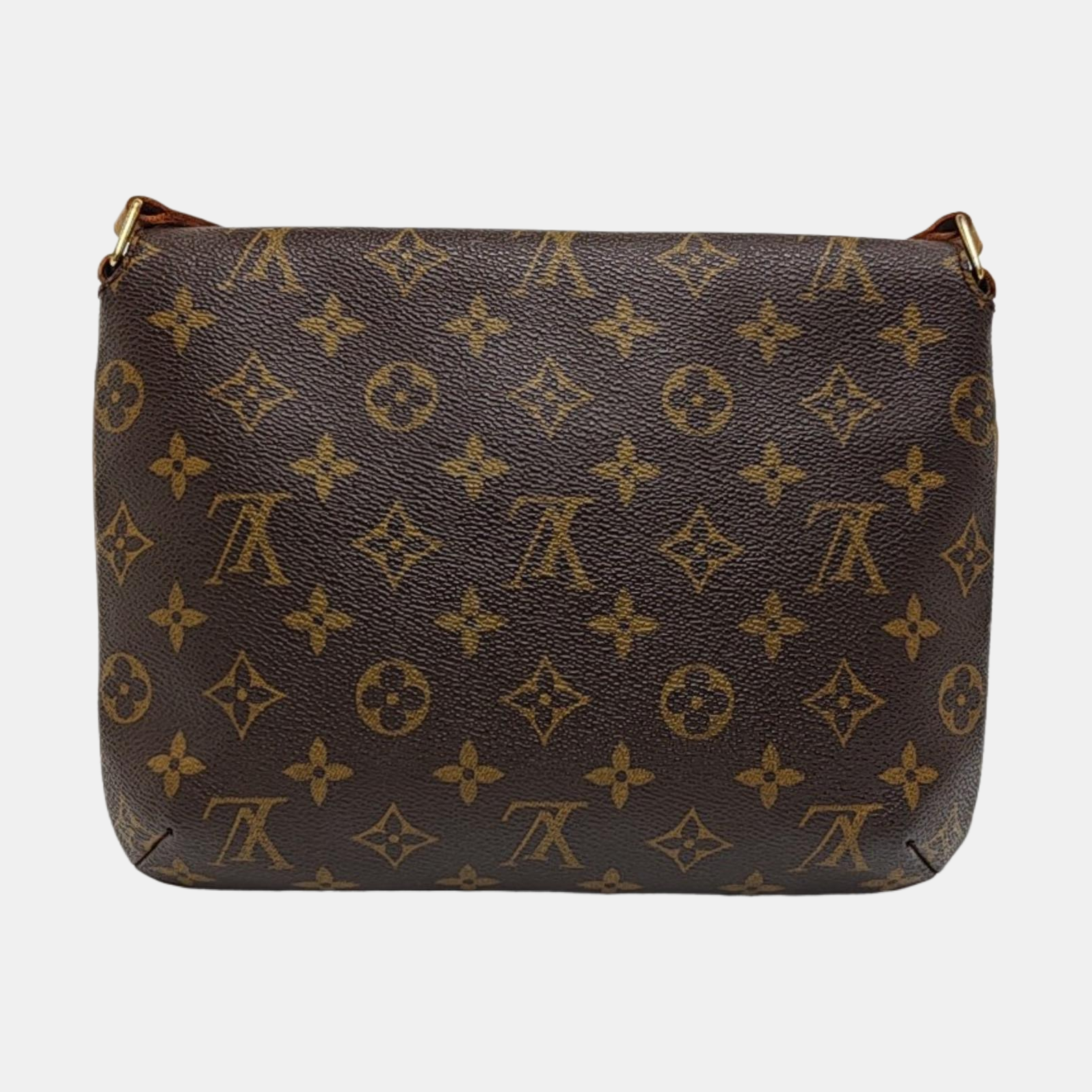 MUSETTE TANGO Monogram Coated Canvas Brown