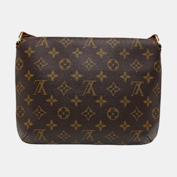 MUSETTE TANGO Monogram Coated Canvas Brown