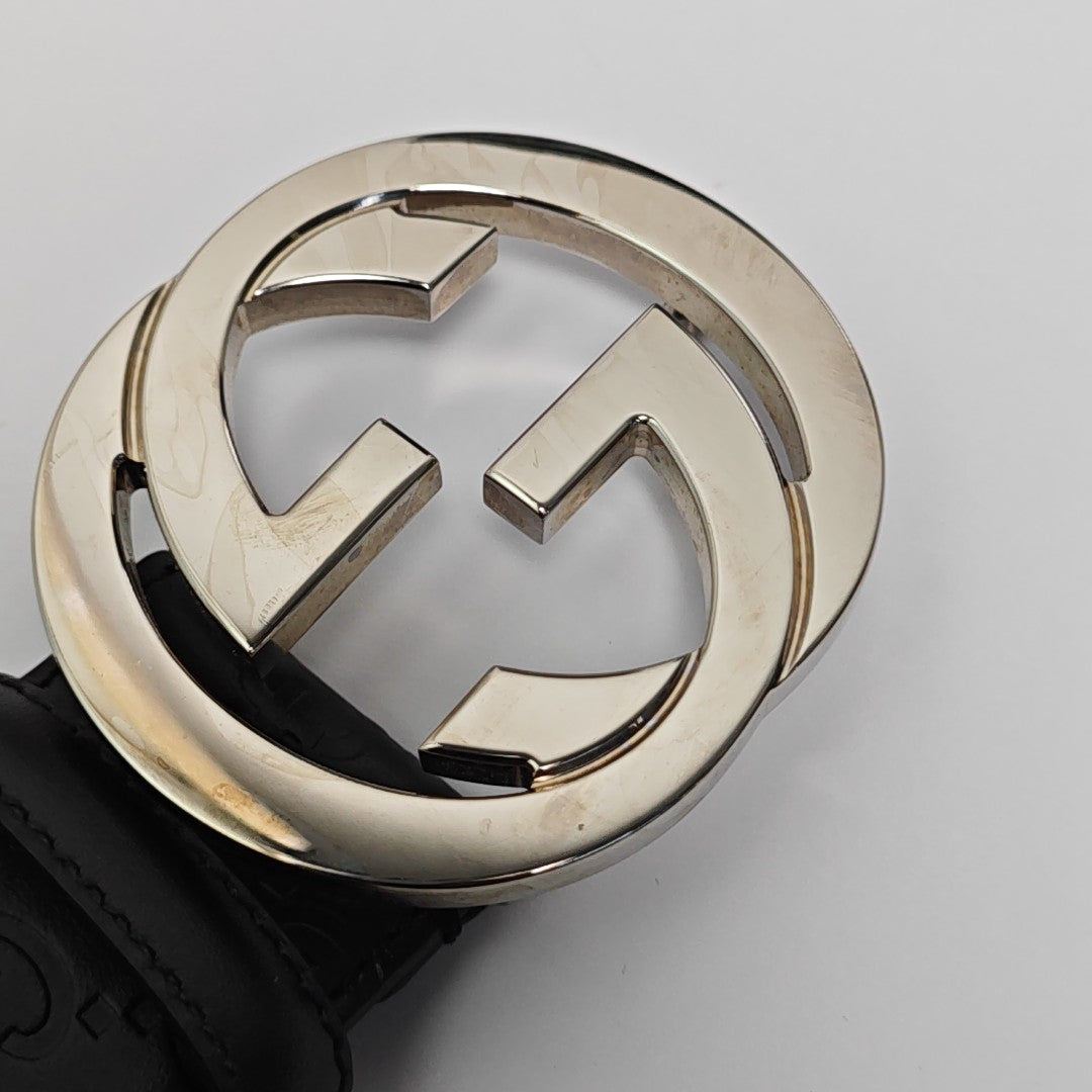 Leather Belt Black