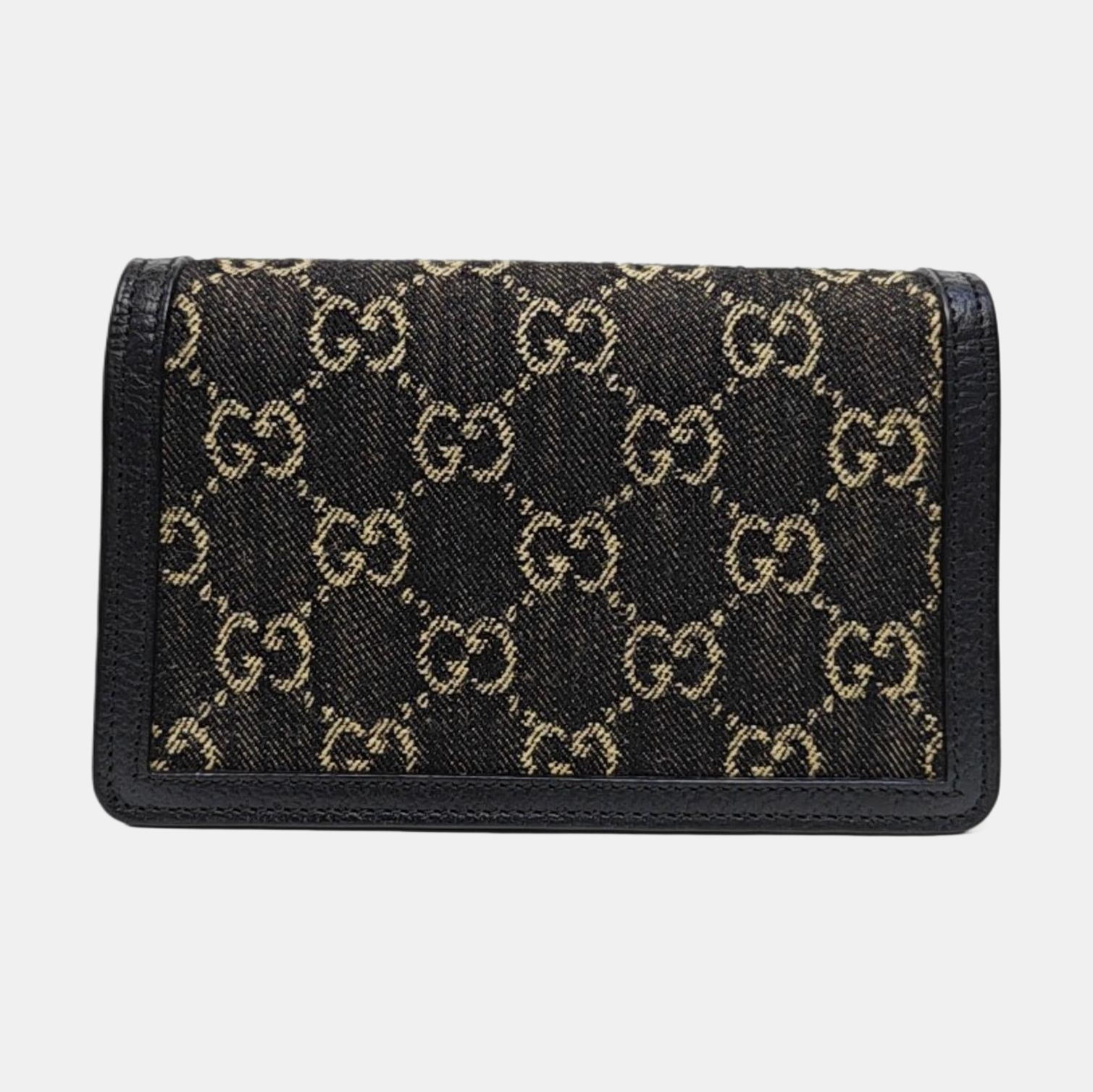 Dionysus Super Mini Monogram Denim Black