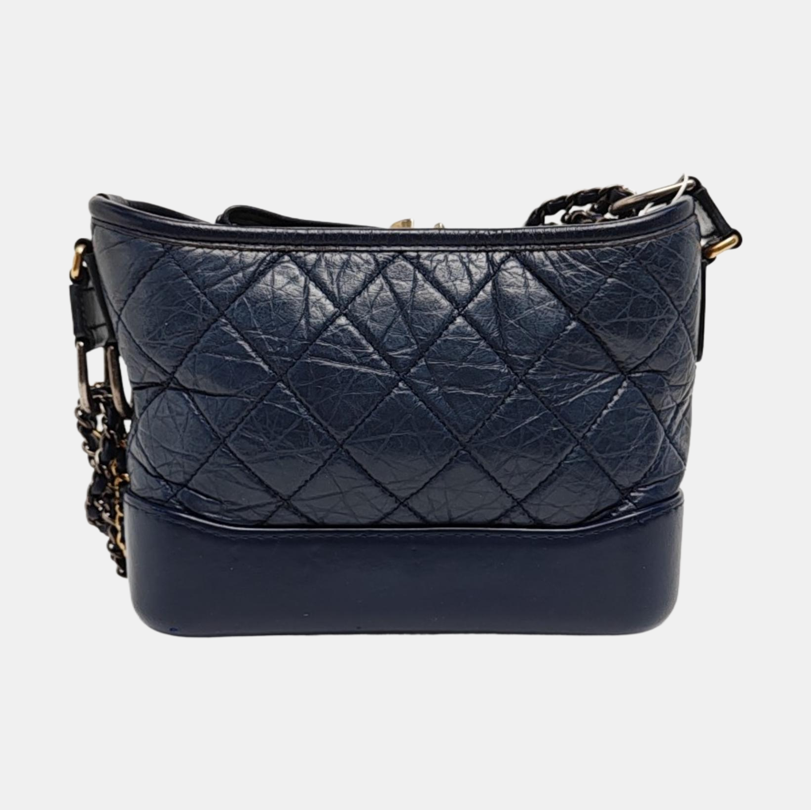 GABRIELLE Small Quilted Calfskin Blue