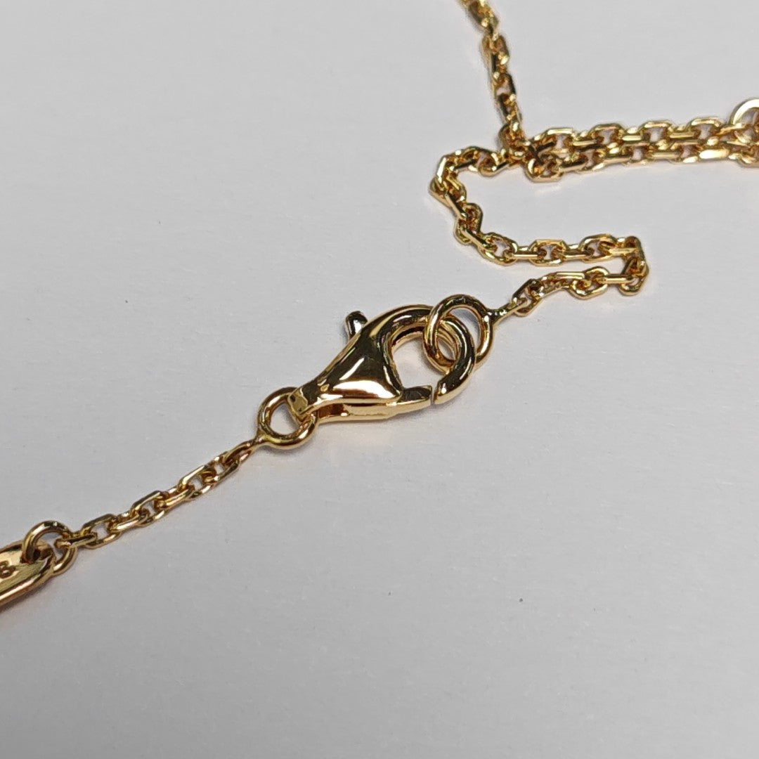 Vintage Alhambra 18k Gold Necklace