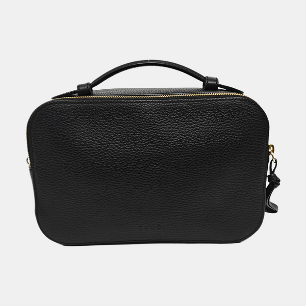 Calfskin Shoulder Bag Black