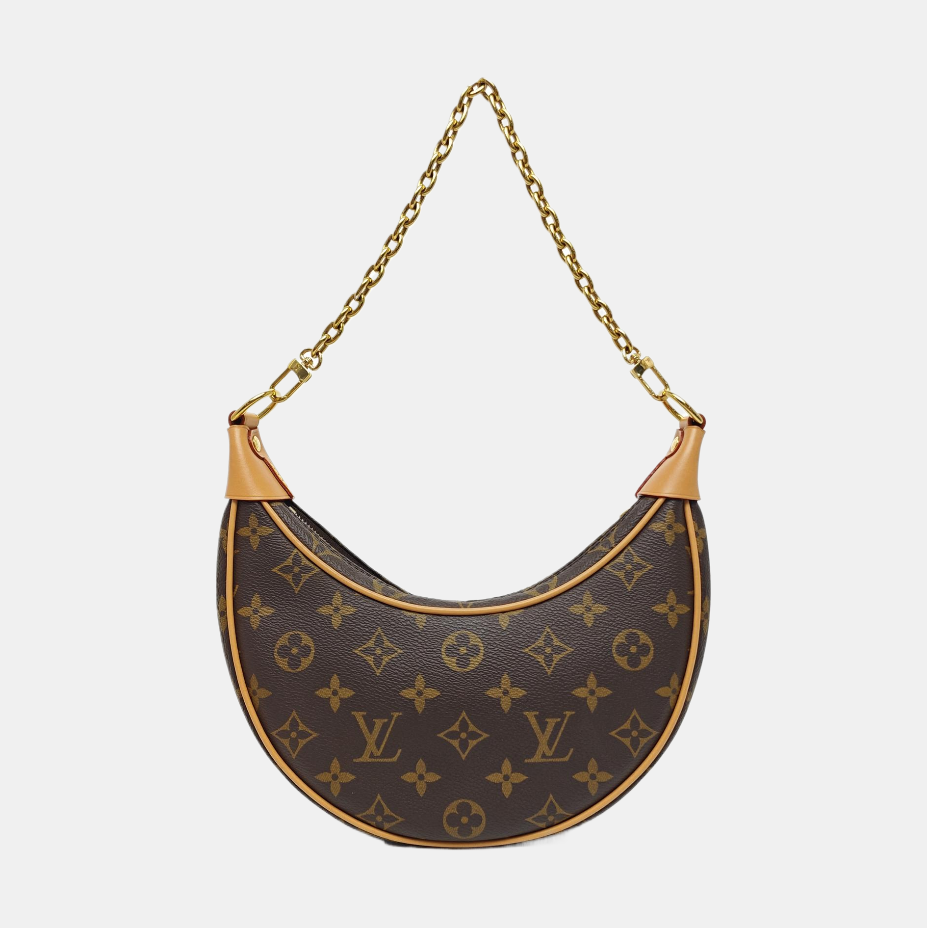 LOOP Monogram Coated Canvas Brown