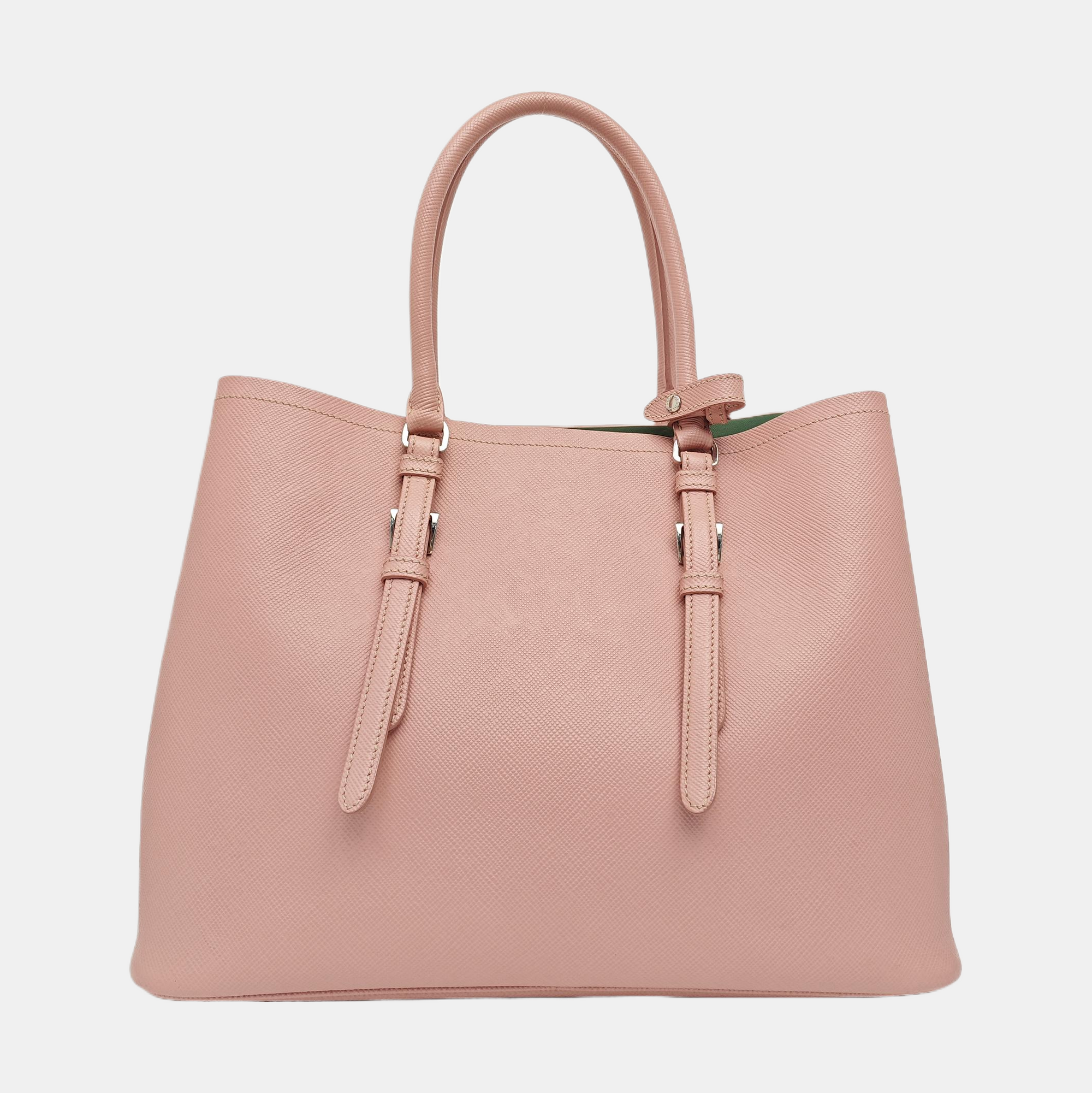 Saffiano Calfskin Tote Bag Pink