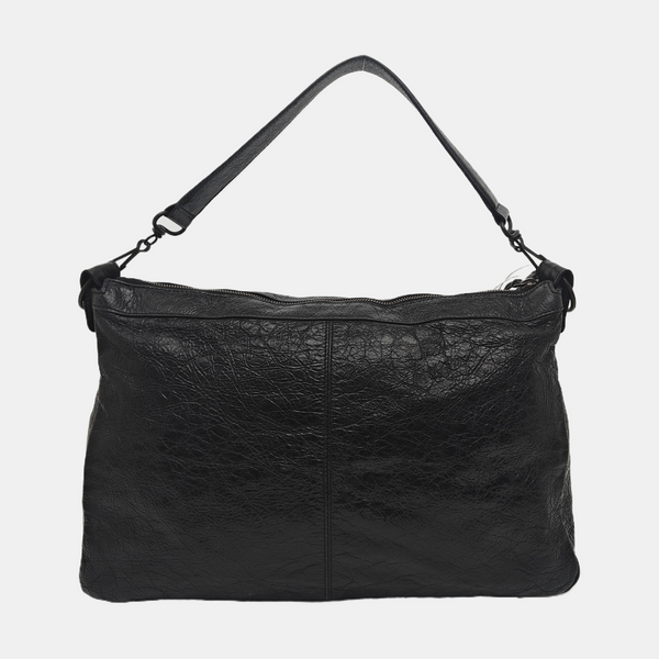 Lambskin Shoulder Bag Black